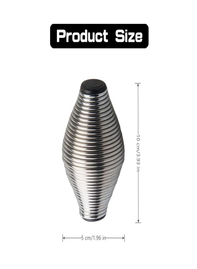 Yimluofa 1 PCS Metal Fidget Toy Excellent Fidget Toys Adults Metal Fidget Spring Toys Adults Stainless Steel Stress Ball Toys for Men Women - Image 2